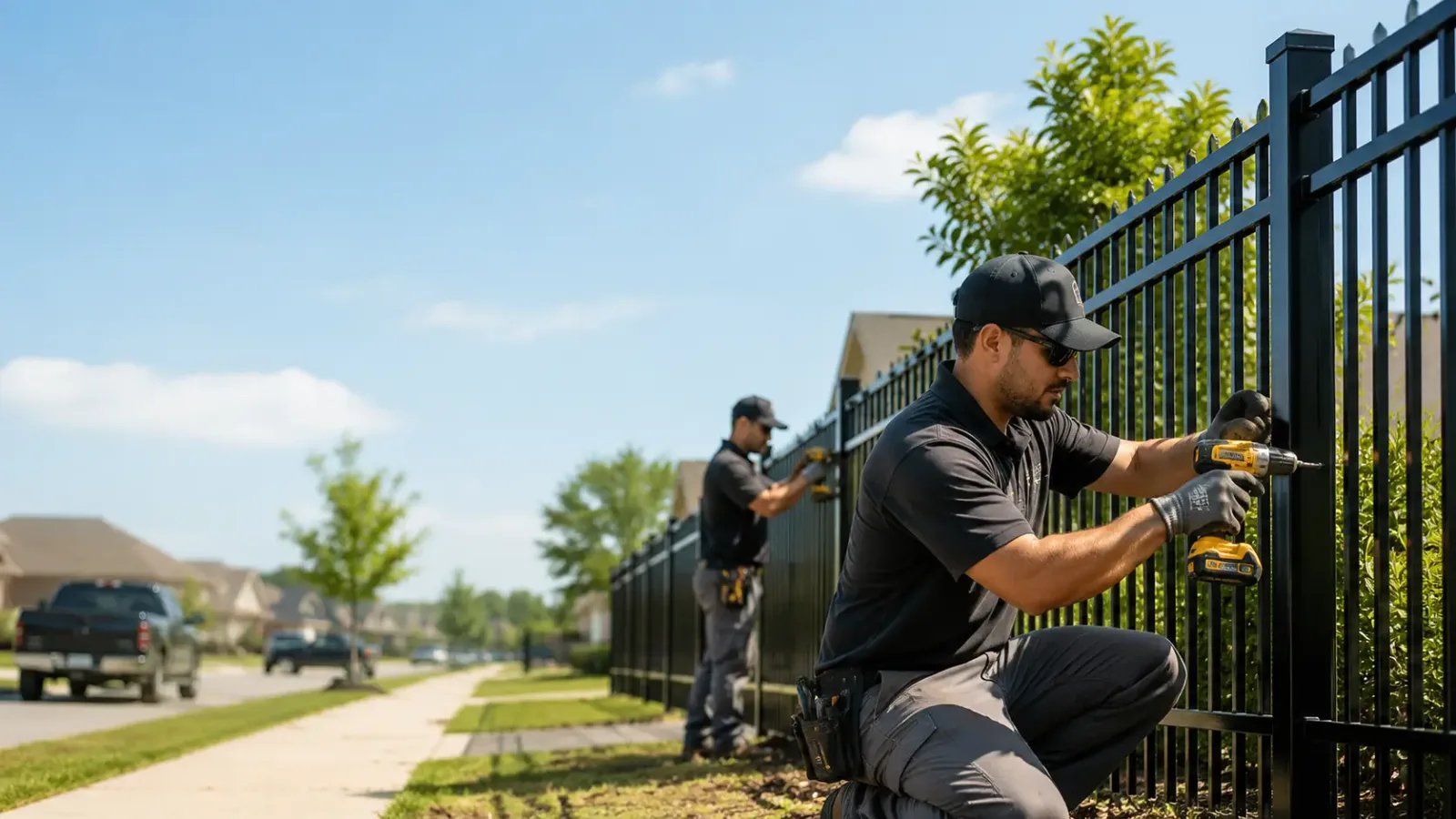 Metal Fence Installation in Flomaton, AL